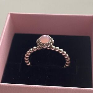 Pandora Birthday bloom ring size 58